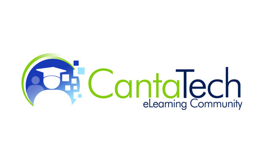 elearning tech logo design