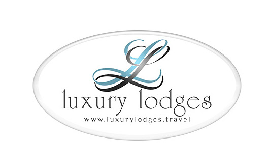 luxury lodges logo design