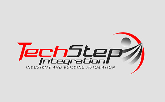 tech industrial building logo