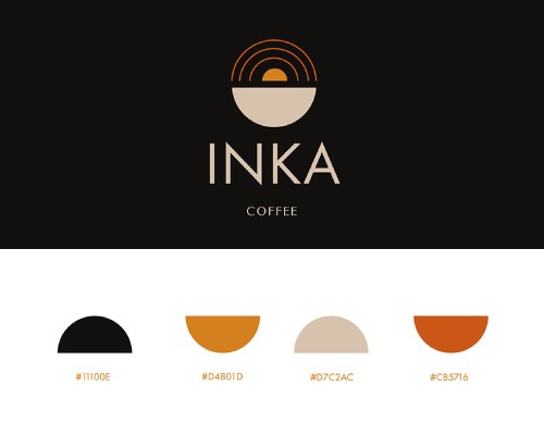 coffee brand colours