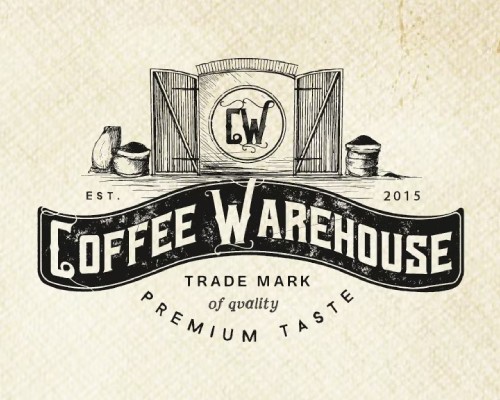 vintage coffee logo design