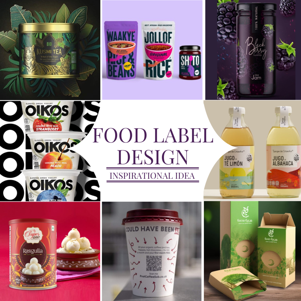Food Label Design Ideas