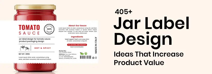 Jar Label Design Ideas